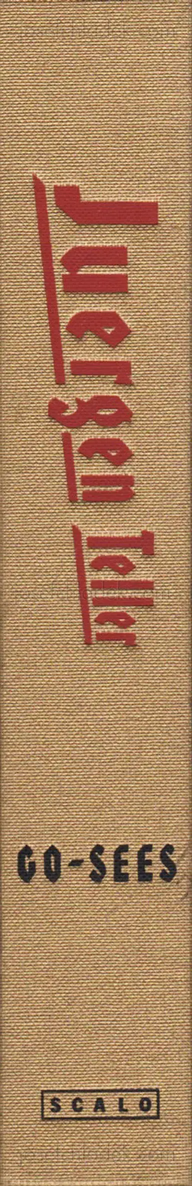 Juergen Teller - Go-Sees, Scalo, 1999, Zürich, book/photobook