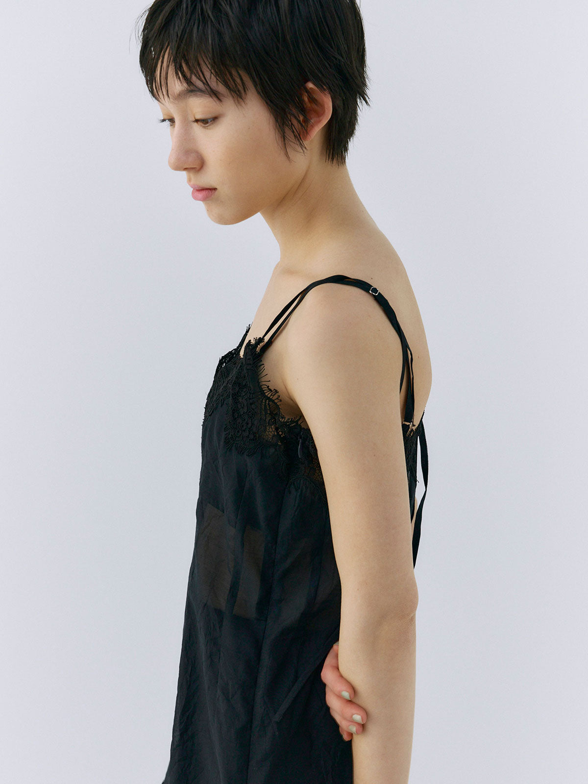 SHEER TRIMMING LACE CAMISOLE – JOSEMOON