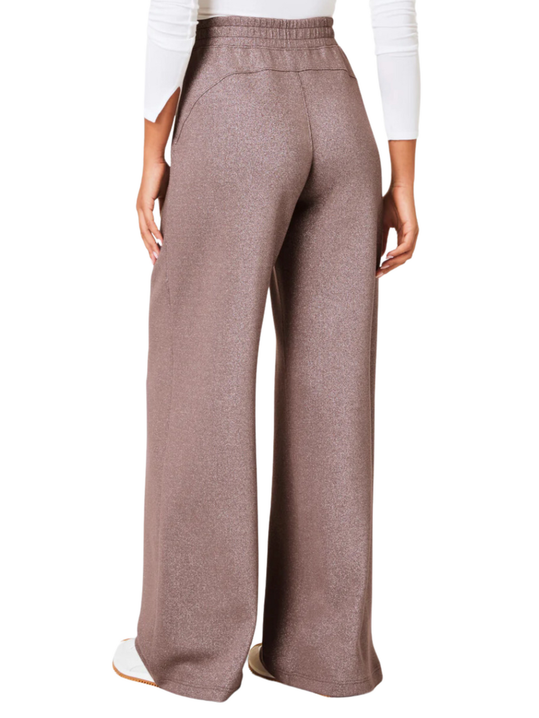 Spanx AirEssentials Shimmer Wide Leg Pants – Josie's Boutique