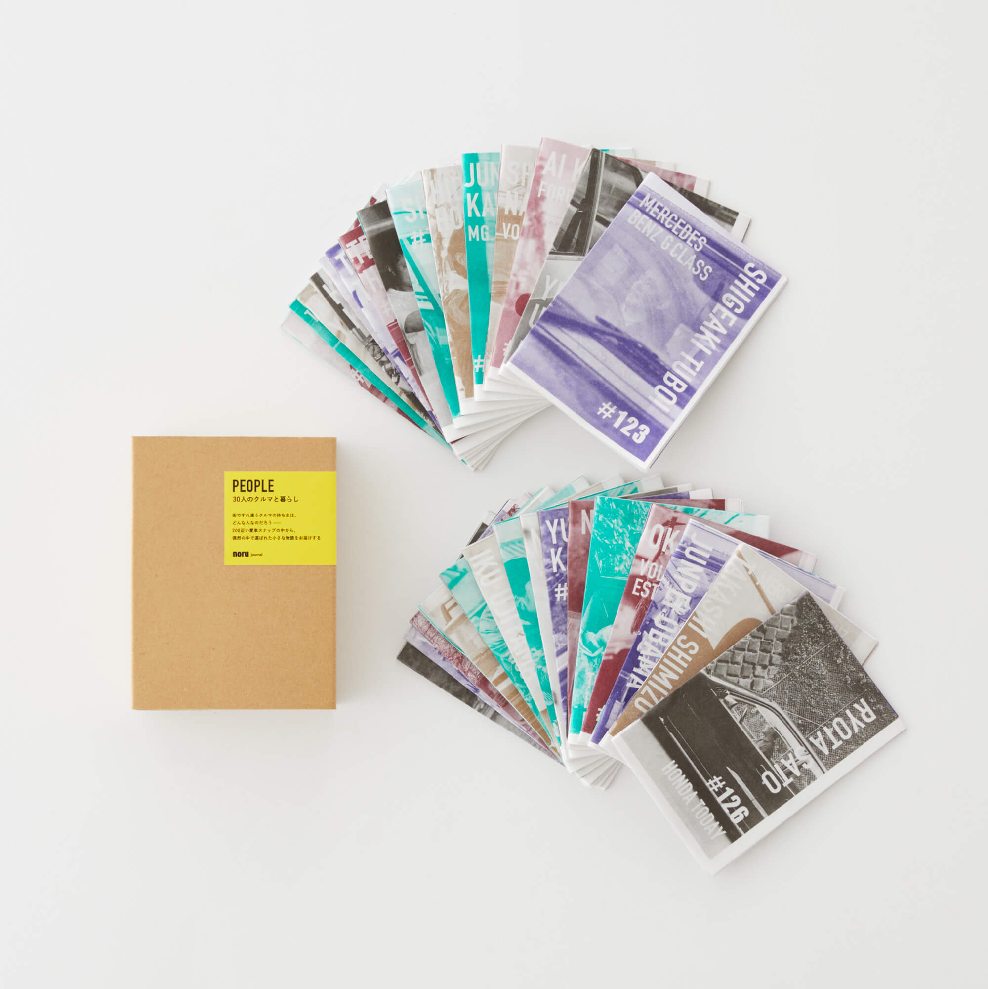 連載「people」がZINEになりました！ 印刷から製本まですべて手作業で