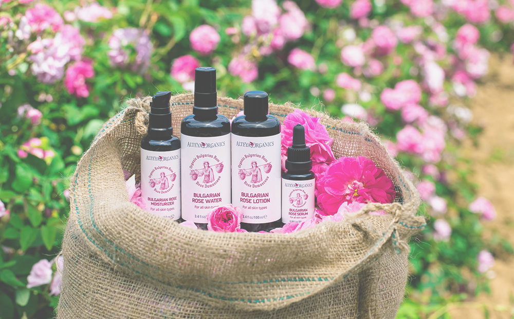 最高級のダマスクローズの恵みを。『 アルテヤオーガニック 』の心まで