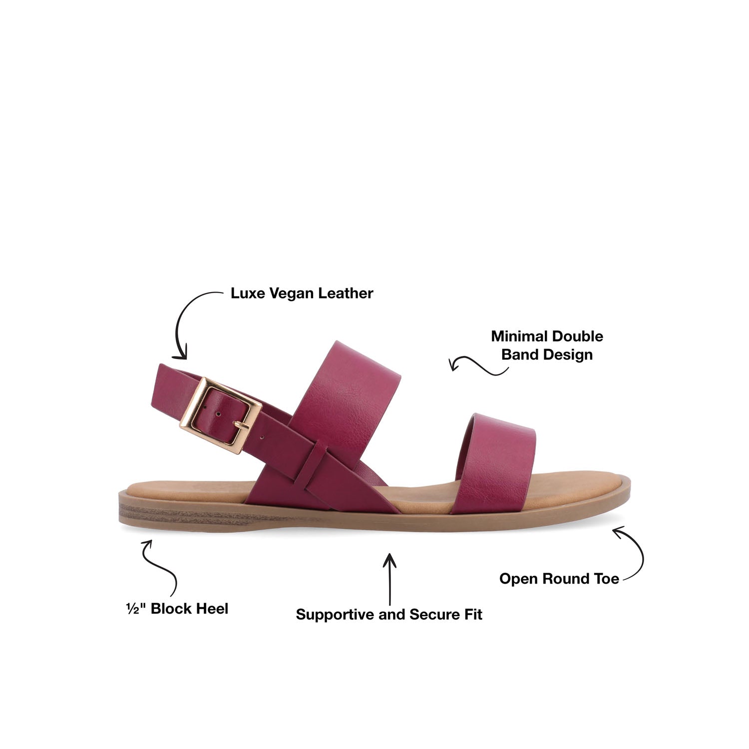 Lavine Sandals | Women's vegan leather Sandals
