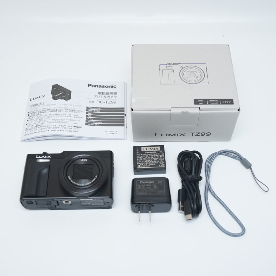 LUMIX TZ99レビュー】初めての高倍率ズームにおすすめの1台！初心者に