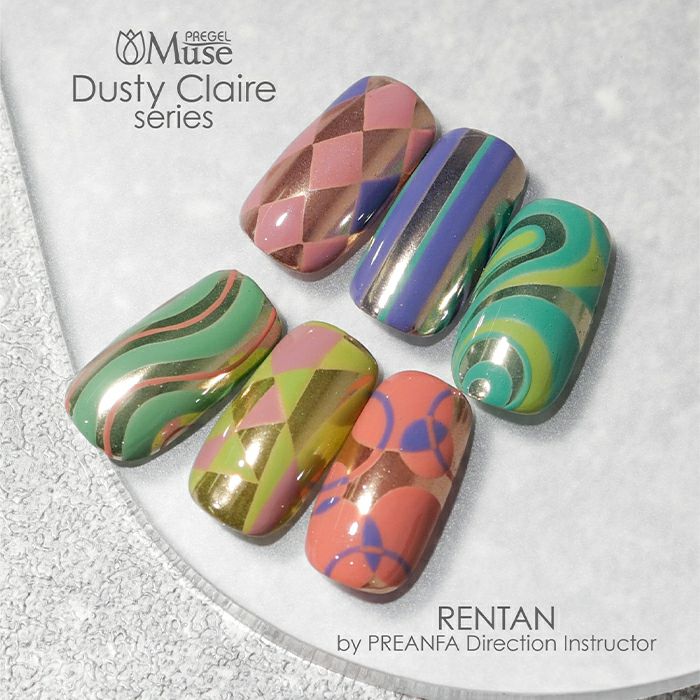 プリジェル ミューズ 6色セット／ダスティクレールシリーズ | ジェル