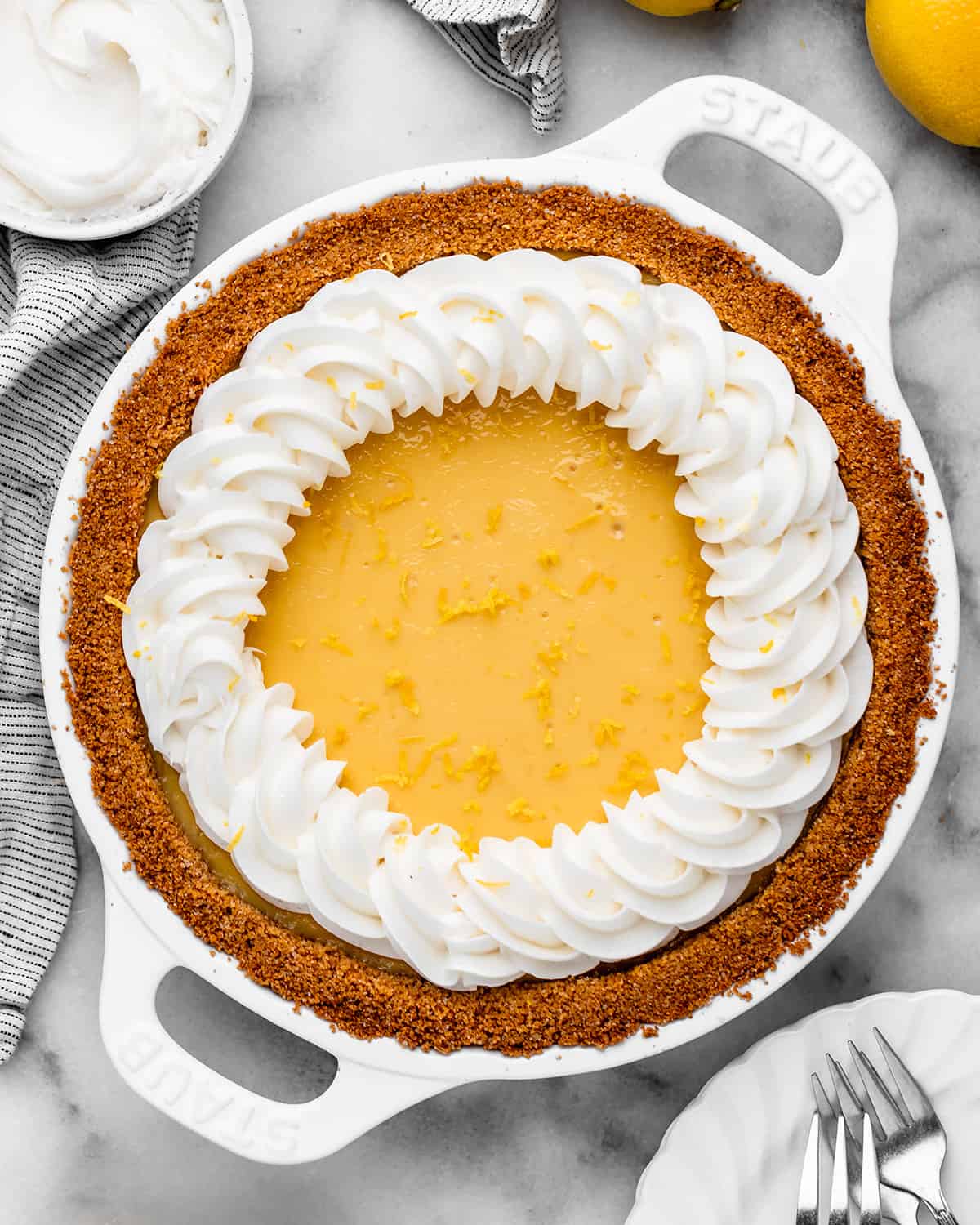 Lemon Pie - JoyFoodSunshine