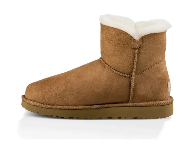 Women's UGG Mini Bailey Button II – Cozy & Versatile Sheepskin Boot