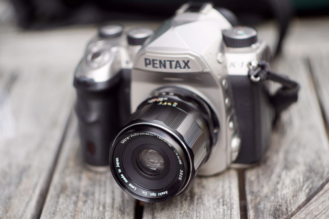 Asahi Ultra Achromatic Takumar 85mm f4.5 lens – out for a photo