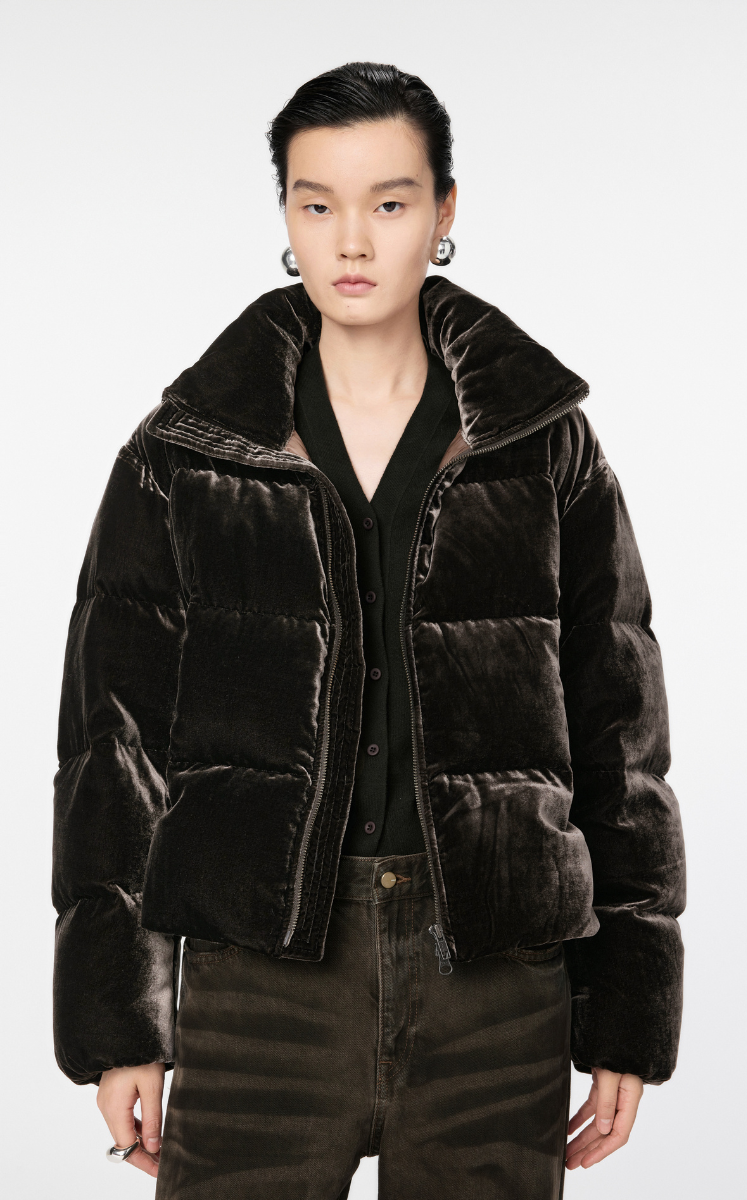 Coat / JNBY Silk-blend Puffer Jacket – JNBYPLUS