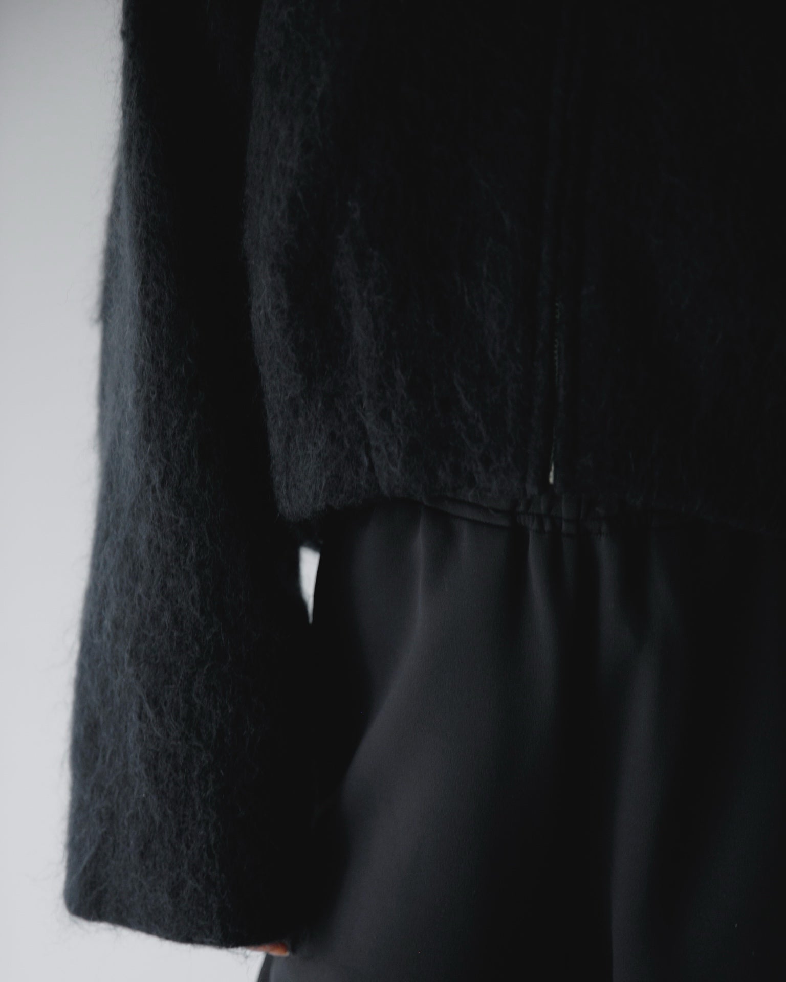 Mohair Shaggy Blouson – JSELF