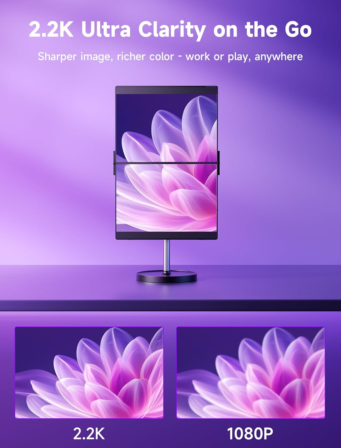 FlipGo Portable Dual Monitor for Boosted Productivity