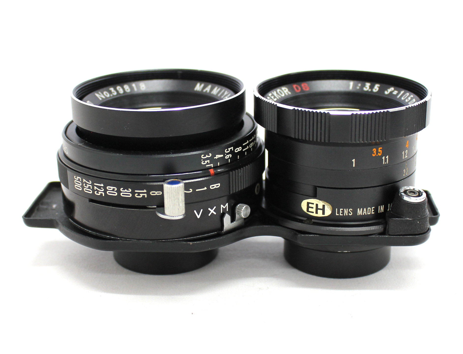 Mamiya Sekor DS 105mm f/3.5 Blue Dot for TLR Camera C330 C220 from