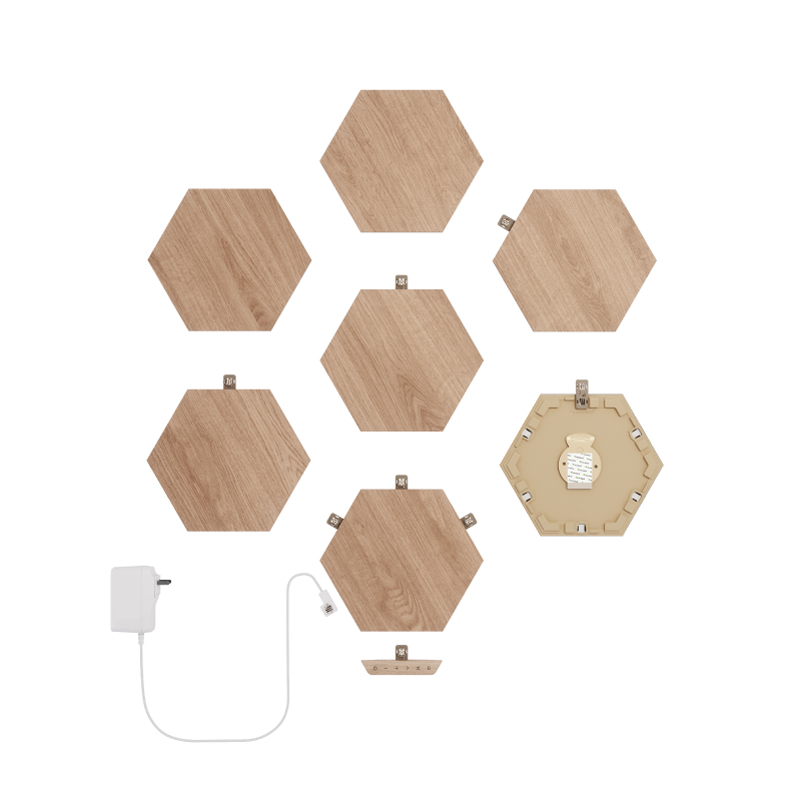 Shapes Hexagons Starter Kit (9 Panels) - NL42-0006HX-9PK | Nanoleaf