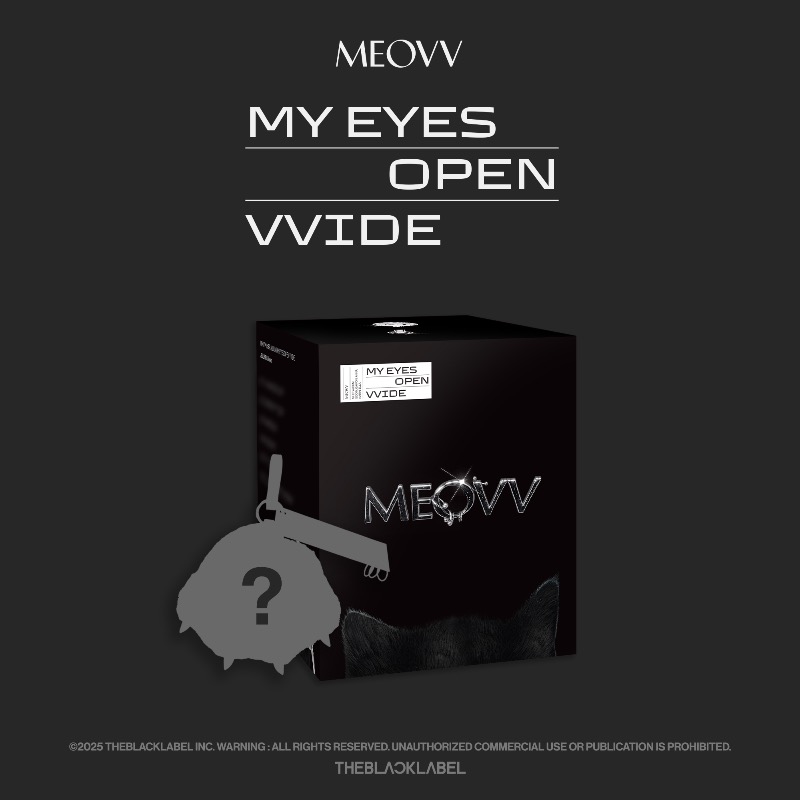 MEOVV 1st EP 'MY EYES OPEN WIDE' (JELLY PAW ver.) | THEBLACKLABEL Shop