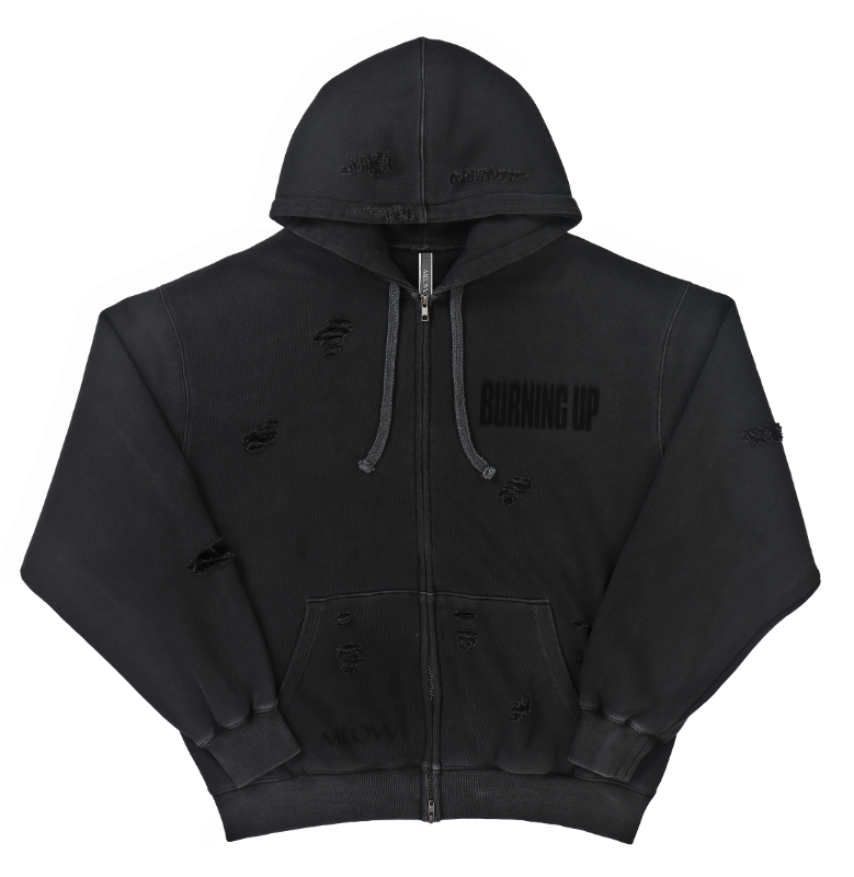 MEOVV ZIP-UP HOODIE SET - BURNING UP OFFICIAL MERCH