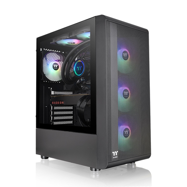 ThermaltakeThermaltake S200 TG ARGB Mid Tower Chassis Thermaltake