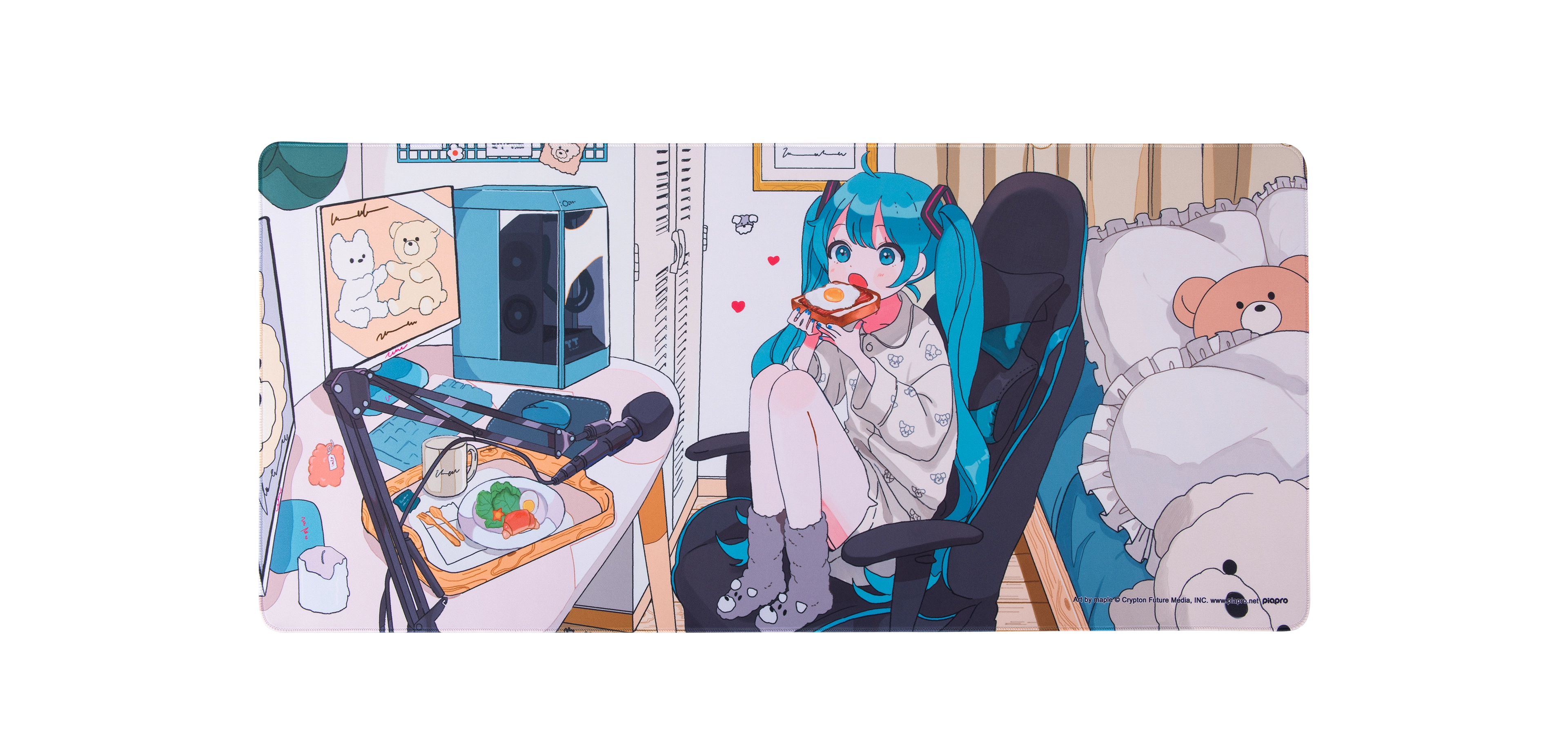 ThermaltakeThermaltake M700 Extended Gaming Mouse Pad Hatsune Miku