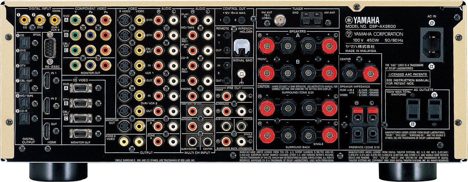 ヤマハ | DSP-AX2600 - AVアンプ - 概要