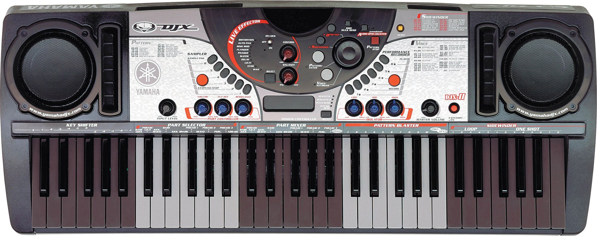 ヤマハ | DJX-II - シーケンサー / リズムマシン - 特長