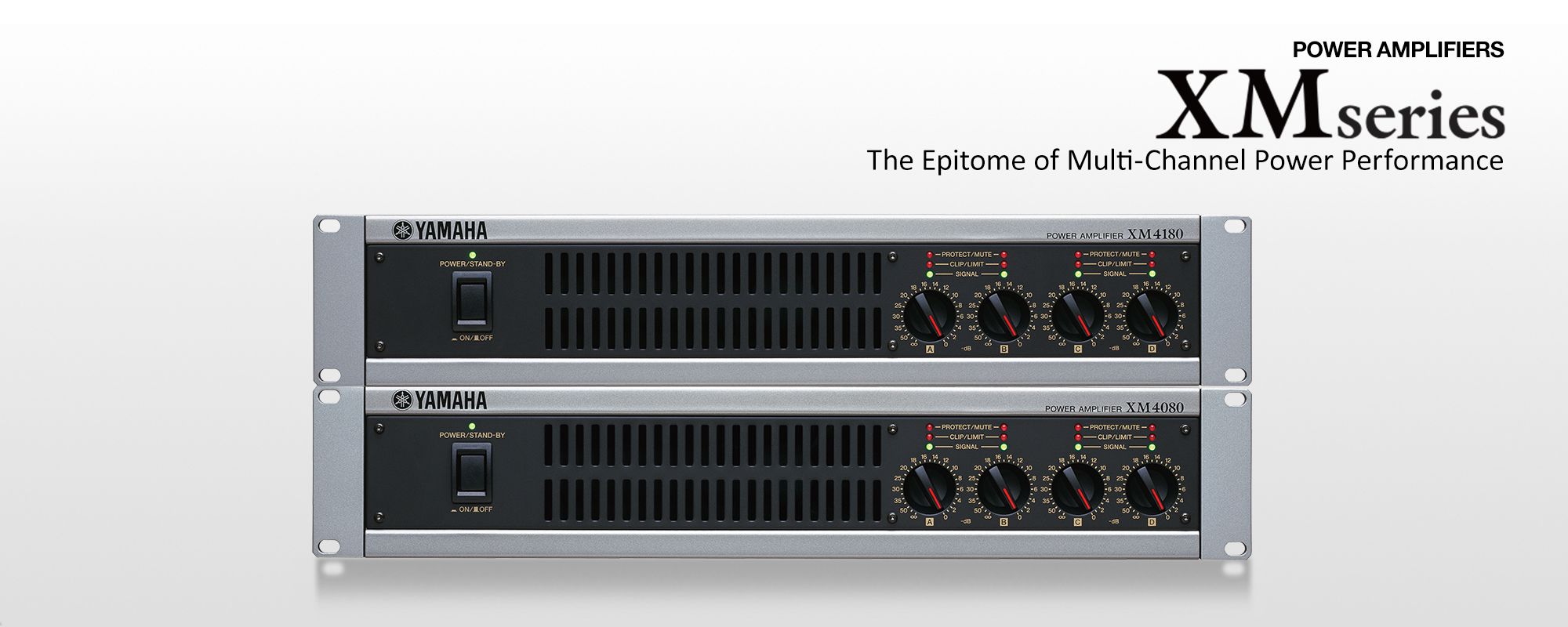 ヤマハ | XM Series - パワーアンプ - 仕様