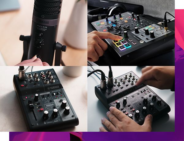 ヤマハ | AG Series - ライブ配信 / ゲーミング - 概要