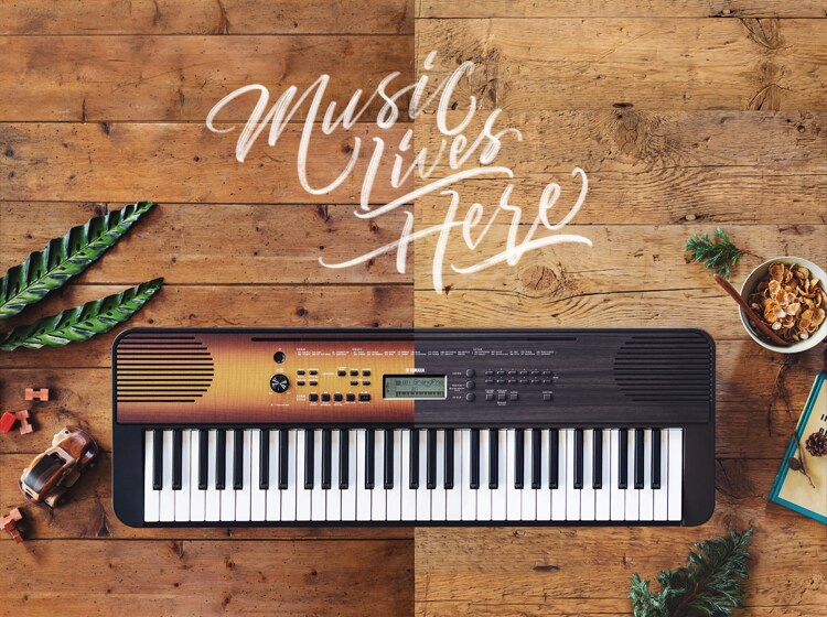 ヤマハ | PSR-E360 - ポータブルキーボード - 概要