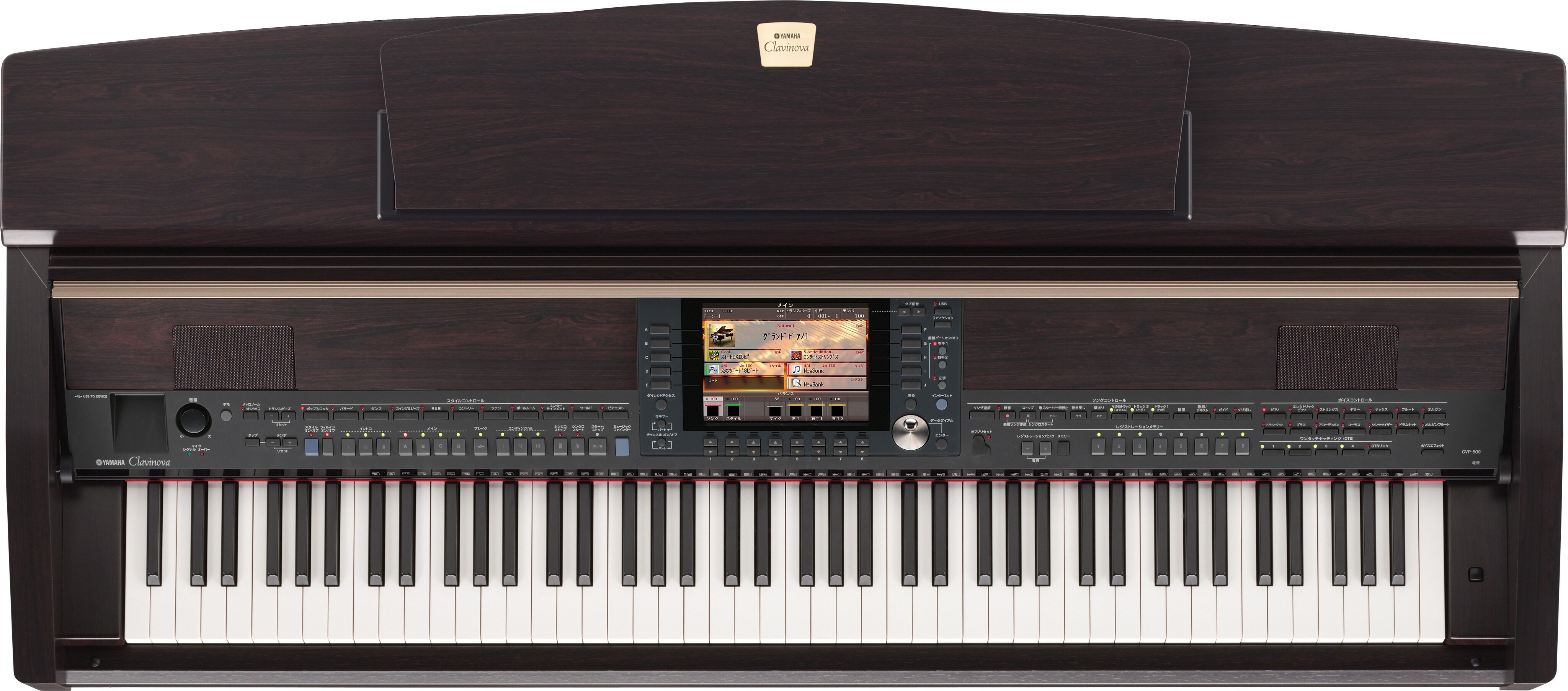 ヤマハ | CVP-509 - Clavinova（クラビノーバ） - 概要