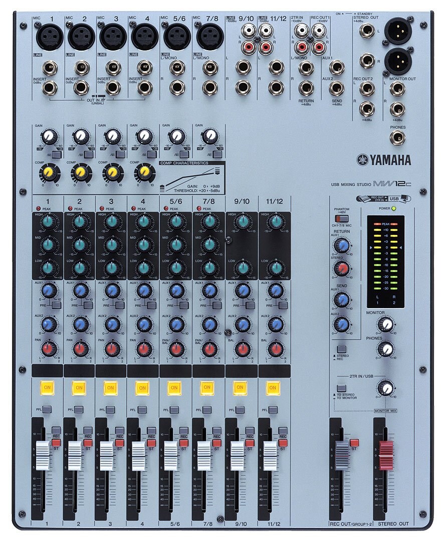 ヤマハ | MW12C - AUDIOインターフェース／MIDIインターフェース - 概要