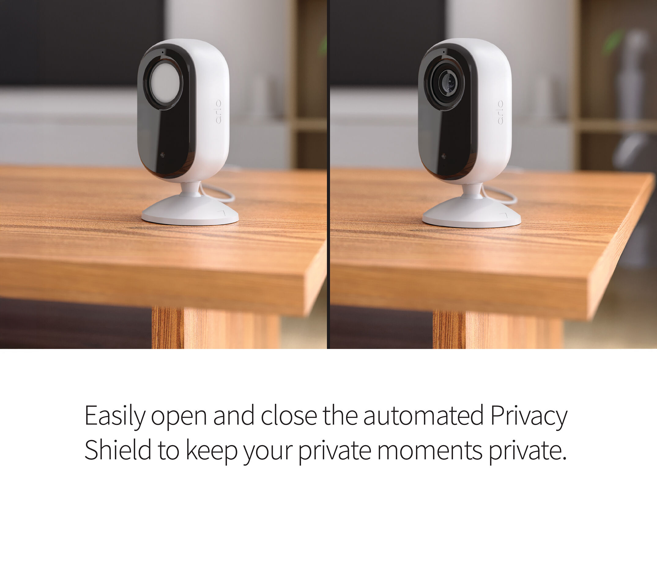 自宅室内用のArlo Essential屋内用セキュリティカメラ | Arlo