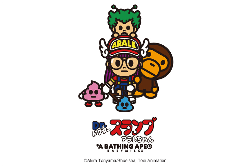 NOWHERE / A BATHING APE® x Dr. SLUMP ARALE