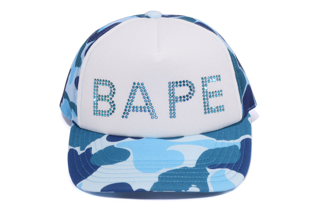 ABC CAMO CRYSTAL STONE MESH CAP | bape.com