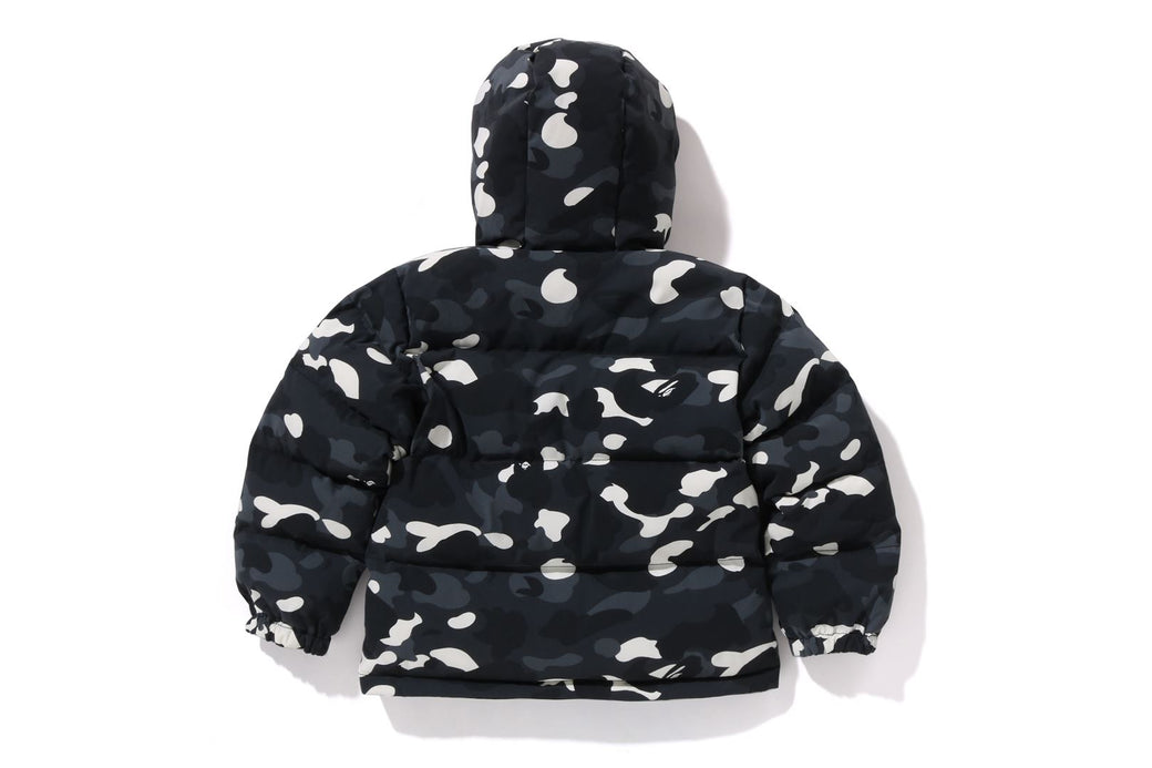 CITY CAMO REVERSIBLE HOODIE DOWN JACKET | bape.com