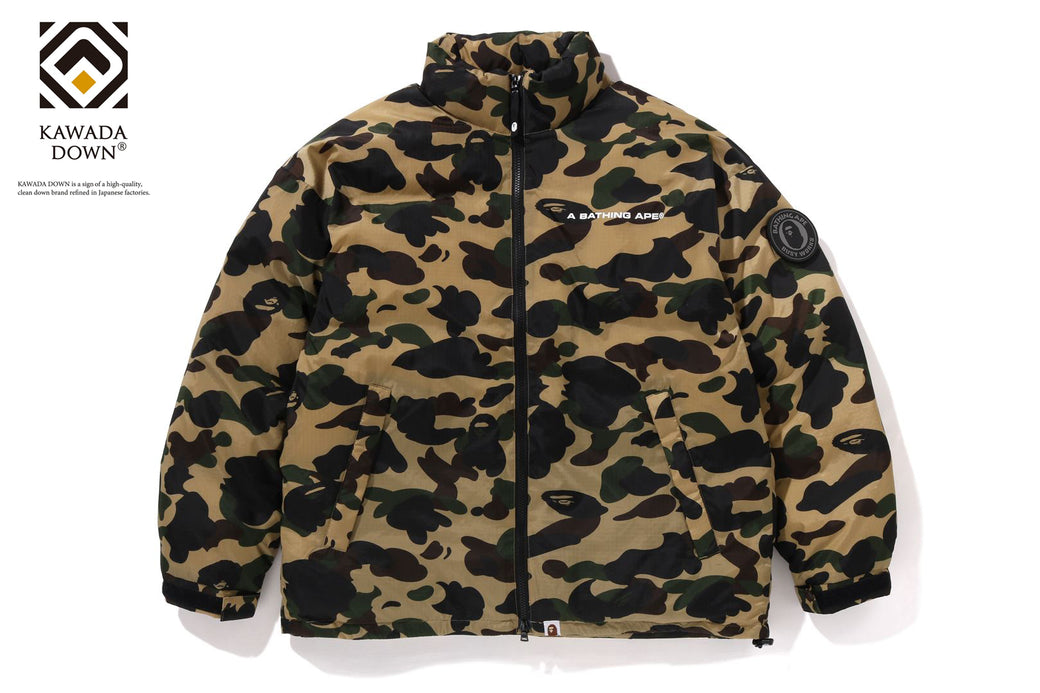 1ST CAMO DOWN JACKET | bape.com