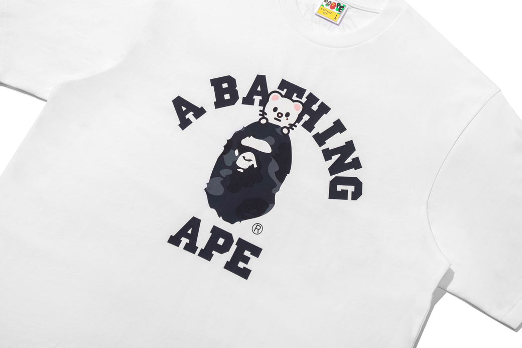 BAPE X STRAY KIDS 】JINIRET COLLEGE TEE | bape.com