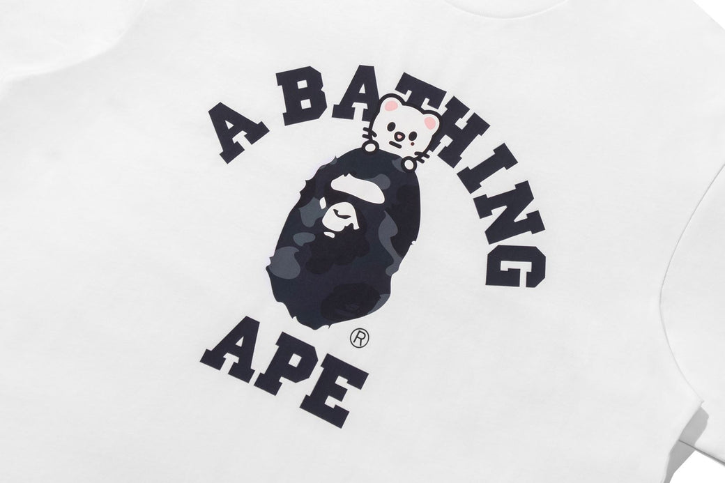BAPE X STRAY KIDS 】JINIRET COLLEGE TEE | bape.com