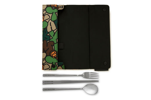 BUBBLE CAMO CUTLERY SET | bape.com