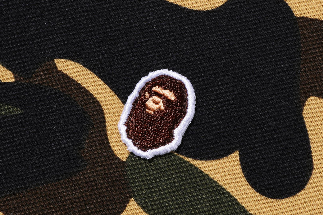 1ST CAMO ONE POINT POLO | bape.com