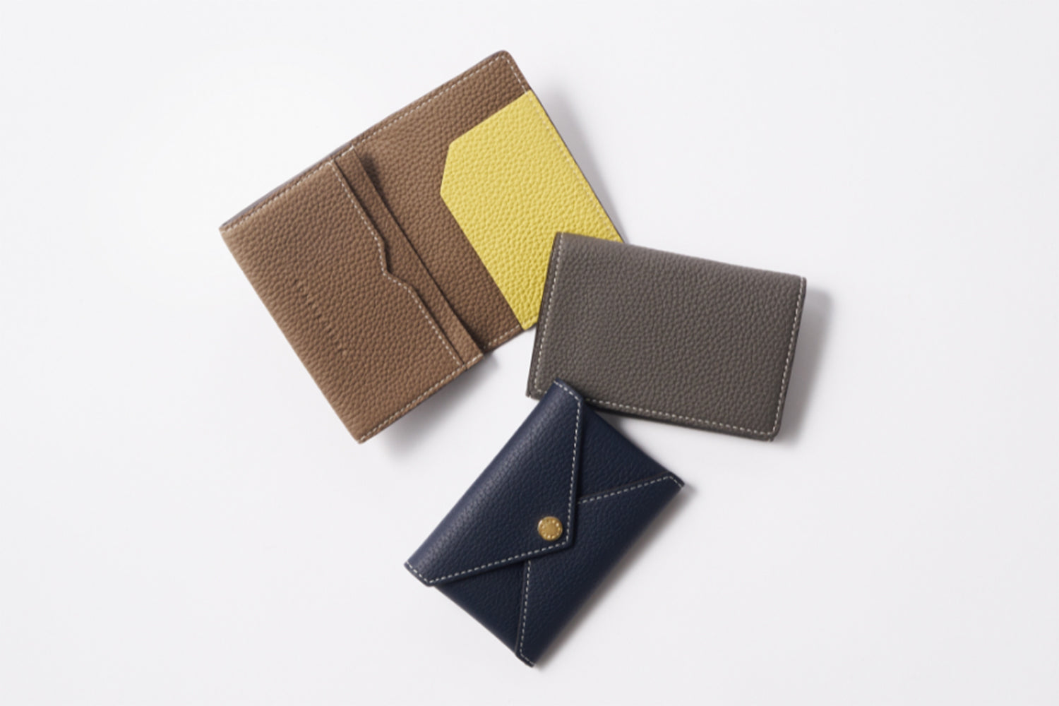 ビジネスカードケース シュリンクレザー