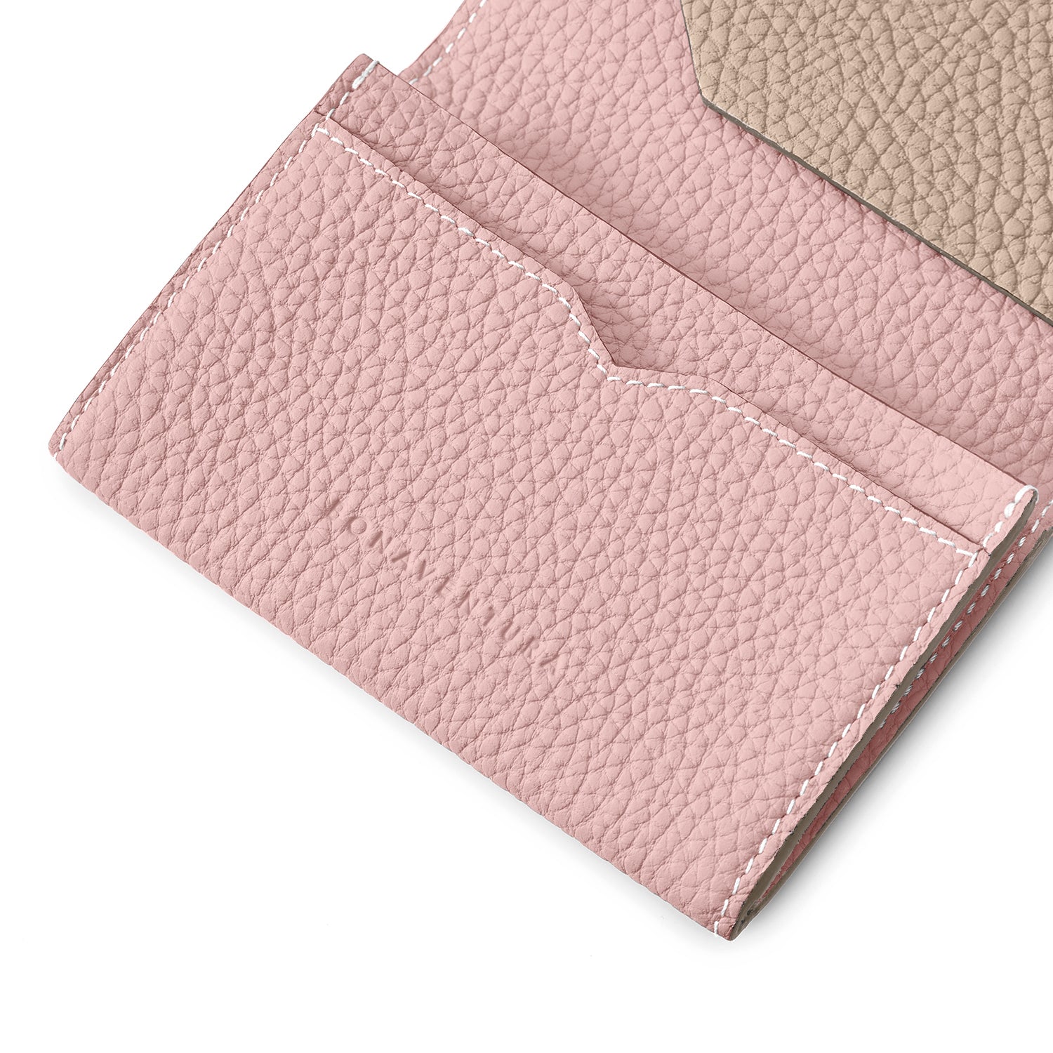 スリーブ付き ビジネスカードケース シュリンクレザー