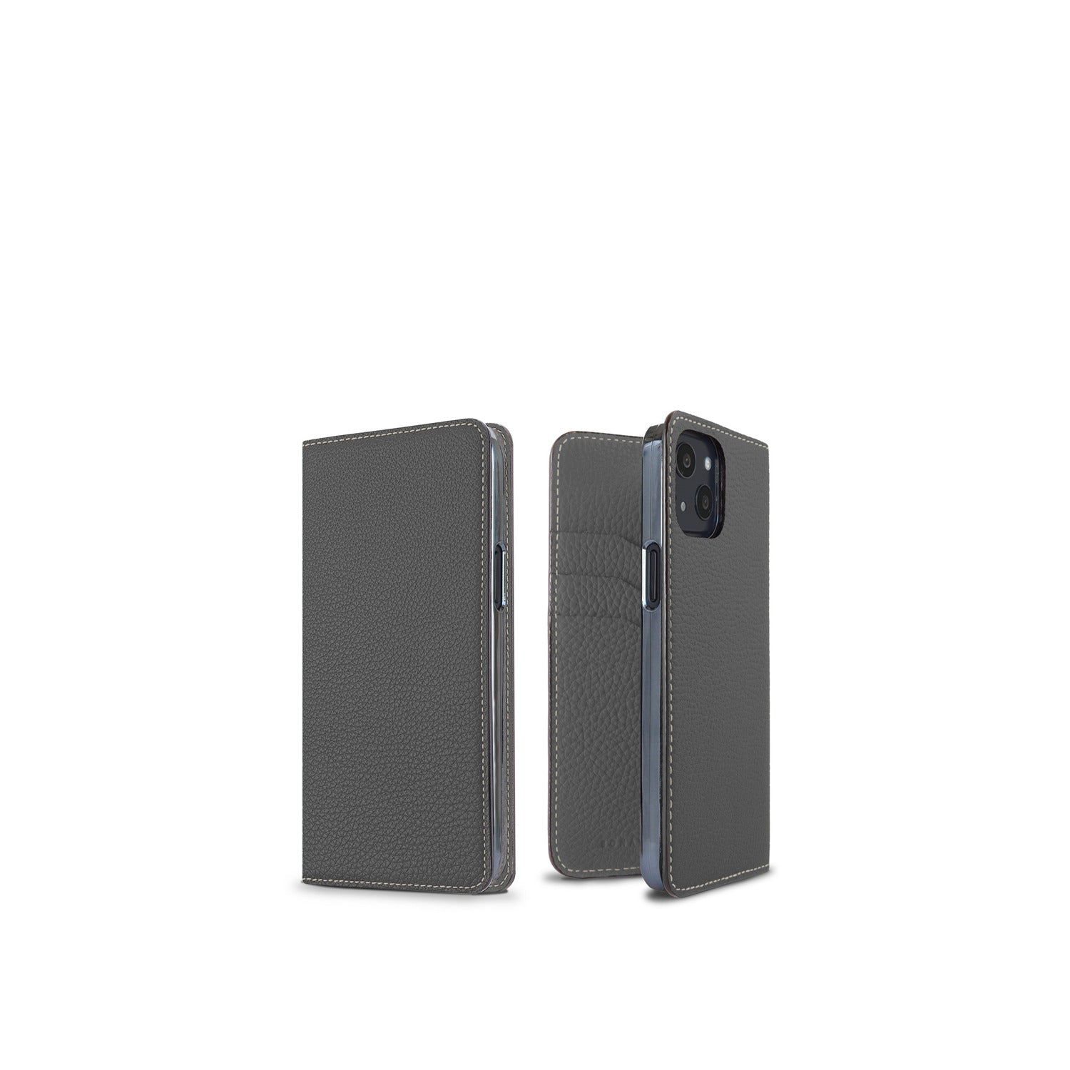 iPhone 13) ダイアリーケース シュリンクレザー