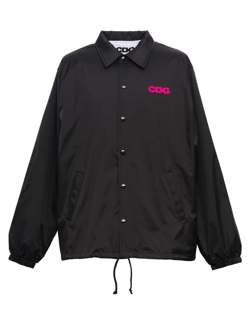 CDG CLASSIC COACH JACKET / CDGGDC COMME des GARÇONS PINK LOGO