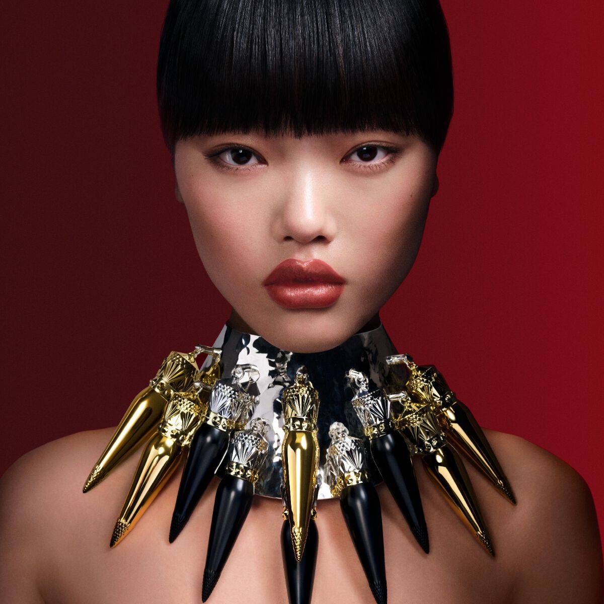 ルージュルブタン シルキーサテン オンザゴー My Orange 555