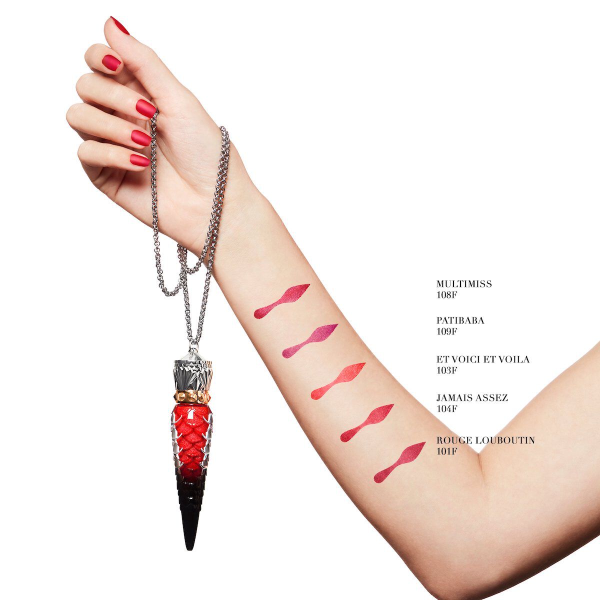 メタルマットフルイド リップカラー Rouge Louboutin - Christian