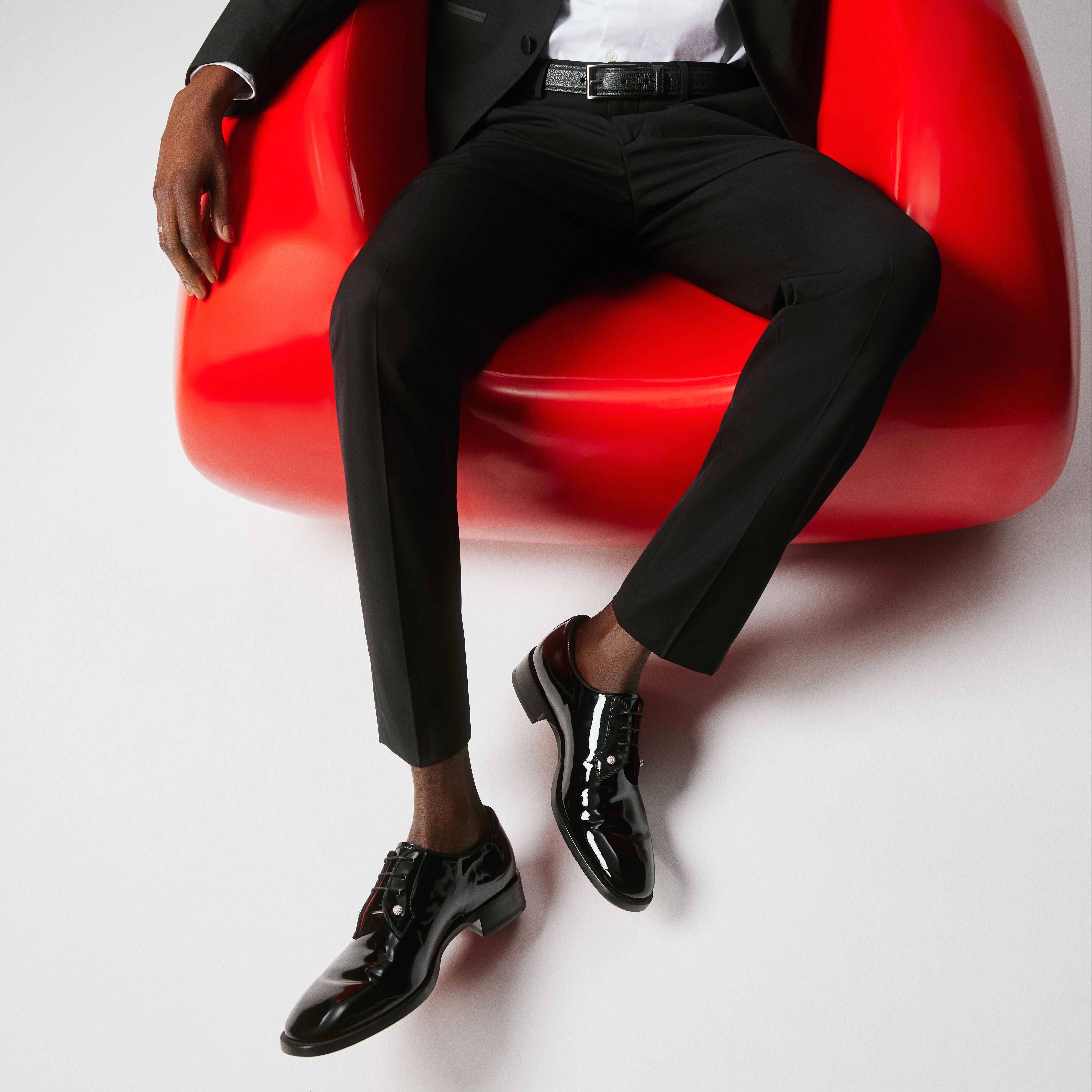 Chambeliss Night Strass ブラック パテントレザー - Shoes - Men