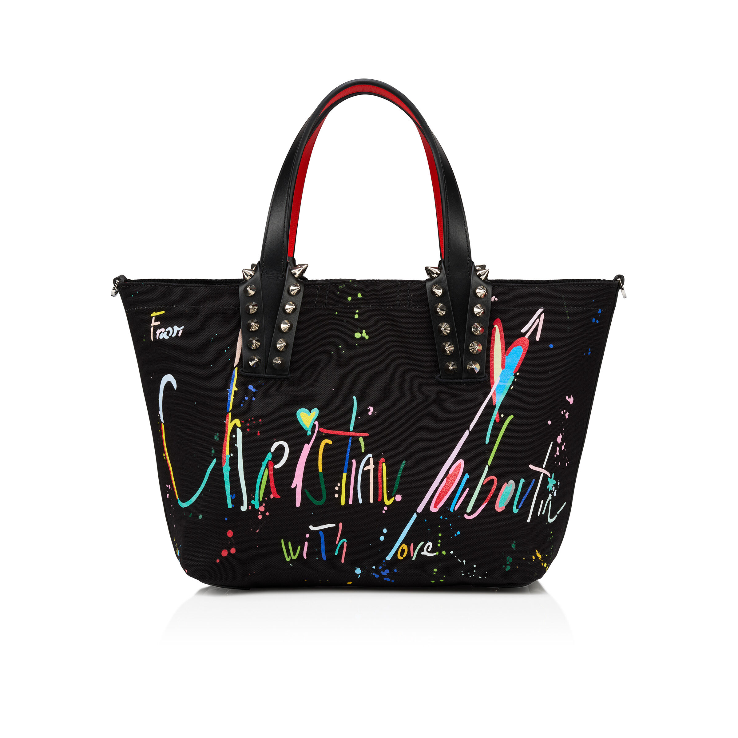 Cabata mini - トートバッグ - コットン - ブラック - Christian Louboutin
