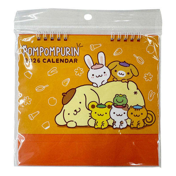 u*）様 ポムポムプリン カレンダープッシュタイプ 1998年製 新品未使用