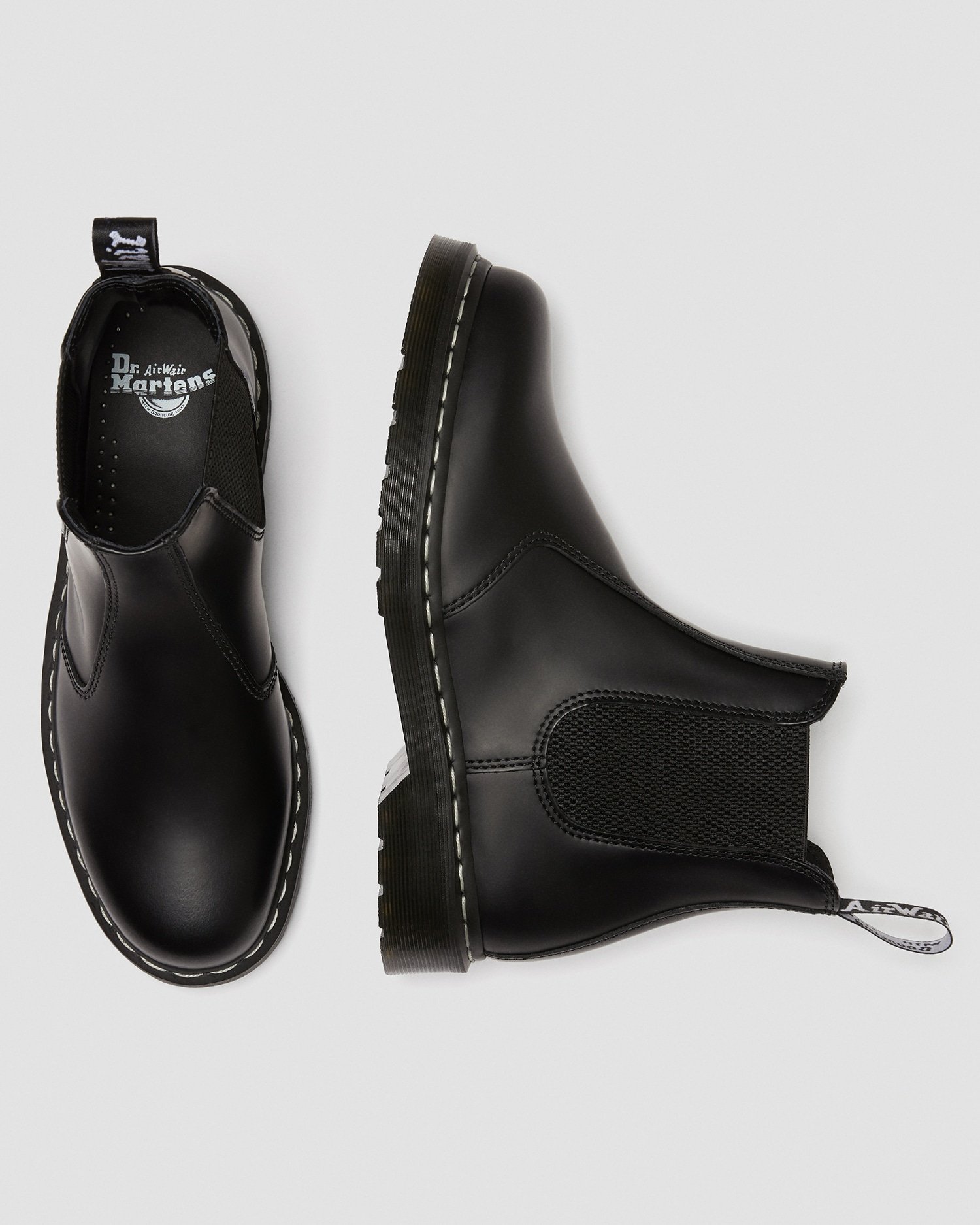 2976 WHITE STITCH チェルシーブーツ