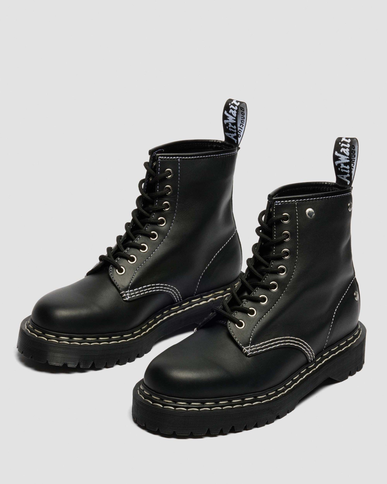 1460 BEX ホワイトダブルステッチ 8 ホール ブーツ