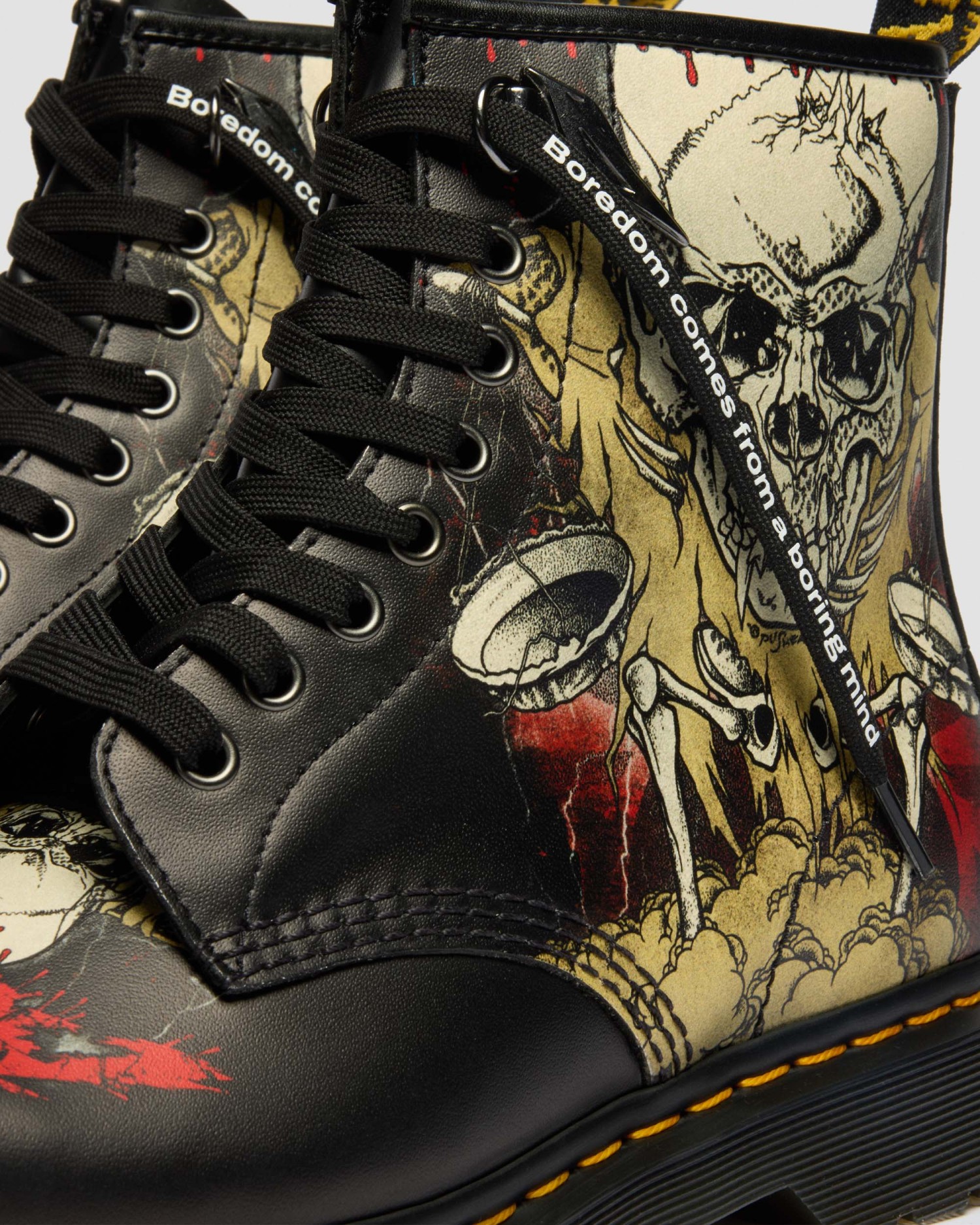 1460 METALLICA SKULL LIGHTENING 8 ホール ブーツ