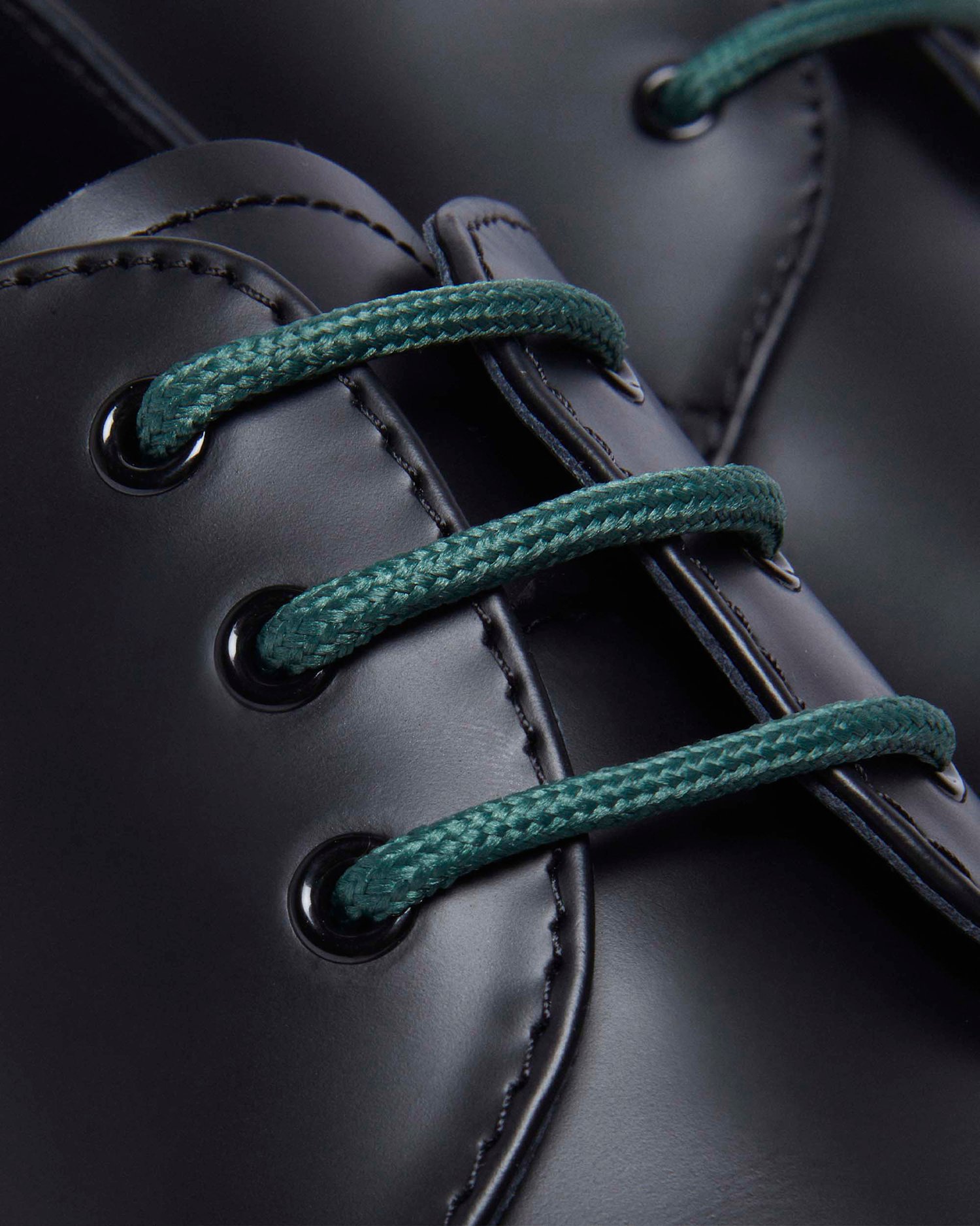 1461 ダークグリーンステッチ 3 ホール シューズ