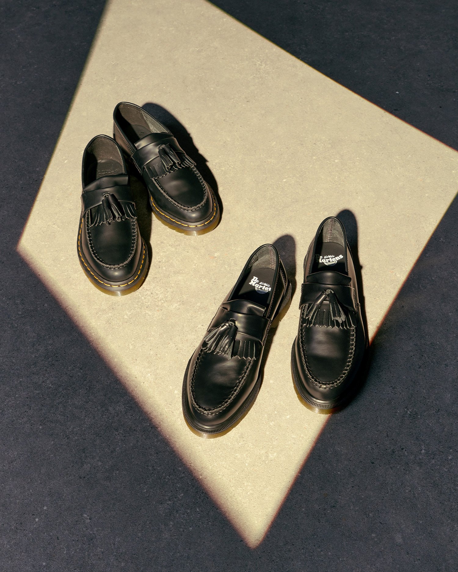 ADRIAN タッセルローファー